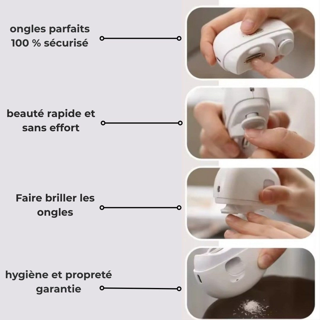 Coupe-Ongles électrique 2en1
