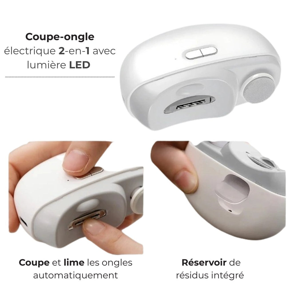 Coupe-Ongles électrique 2en1