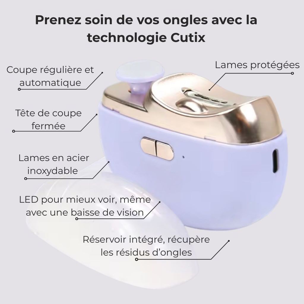 Coupe-Ongles électrique 2en1